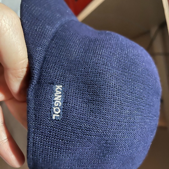 Kangol Bamboo Stingy SpaceCap Small Navy blue - Picture 2 of 5